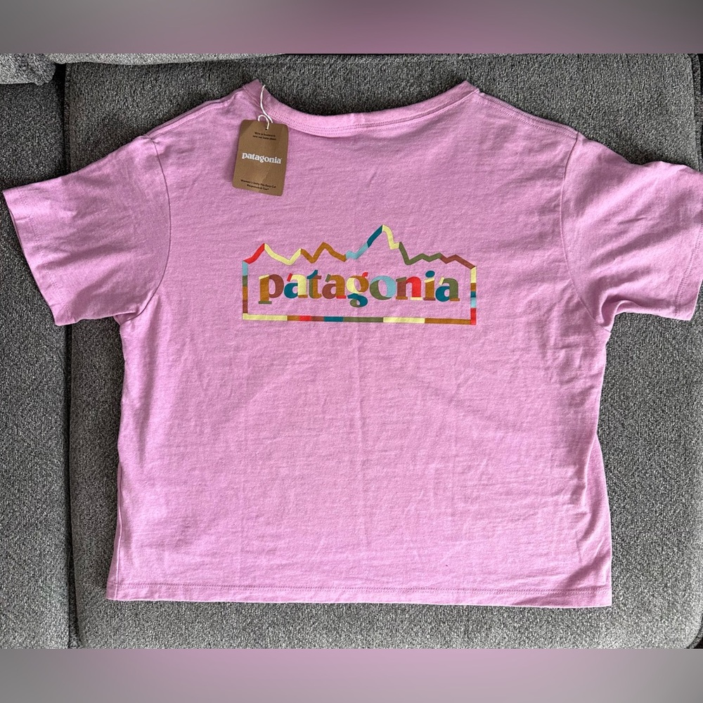Patagonia United Fitz easy cut Pink T-Shirt